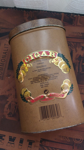 Lata Cigar Francia Coleccionable Vintage // Belgrano