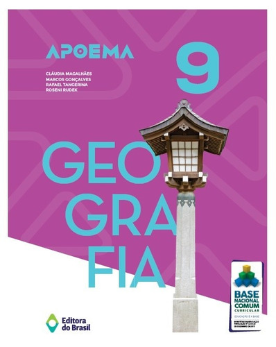 Apoema Geografia - 9º ano - Ensino fundamental II, de Magalhães, Claudia. Série Apoema Editora do Brasil, capa mole em português, 2018