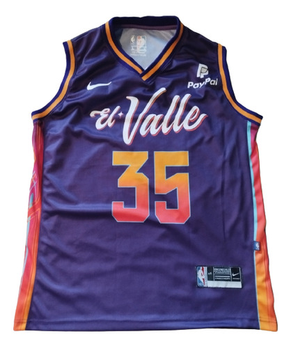 Camiseta Nba Phoenix Suns Edic. Especial  El Valle K Durant.