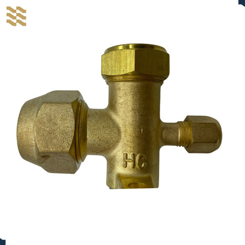 Válvula De Serviço Para Ar Condicionado Friven 3/4 3 Vias 30mm