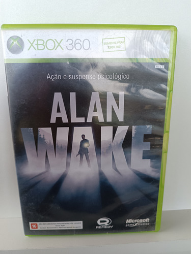 Alan Wake Original Xbox 360 Semi Novo Dvd 