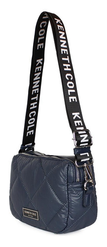 Cartera Acolchada Peyton Azul Kenneth Cole