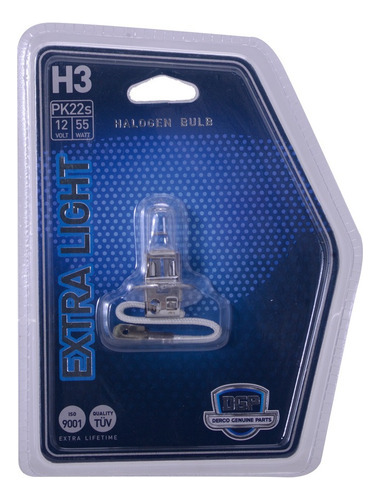 Ampolleta Extra Light H3 De 12v Y 55w Dgp