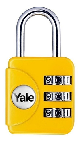 Candado De Combinación Yale 30mm Valijas, Lockers, Viajeros
