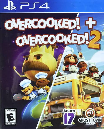 Overcooked 1 + Overcooked 2 Juego Ps4 Español