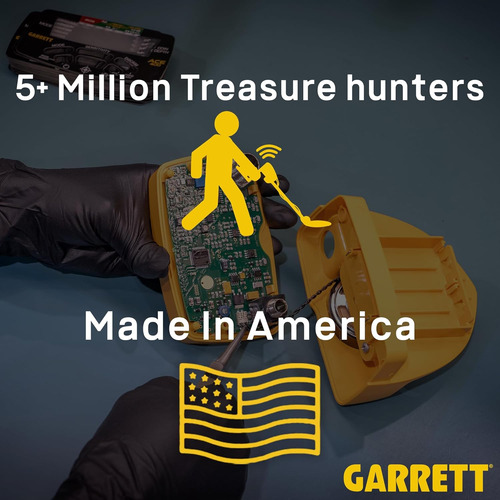 Detector De Metales Garrett Ace 300, Con Accesorios Y Bolsa