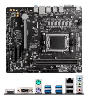 Motherboard Msi Pro A620m-e, Chipset Amd A620, Socket Am5