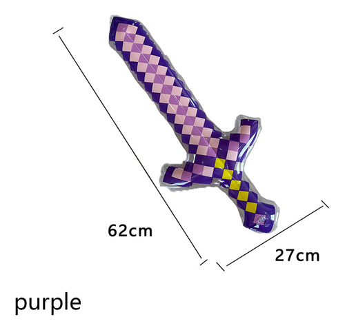 Minecraft Weapon Balloon Pvc Props Decoration Game 4pcs