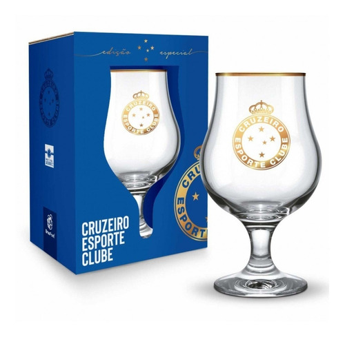 Taça Cerveja Dublin Personalizada Cruzeiro Esporte 400ml