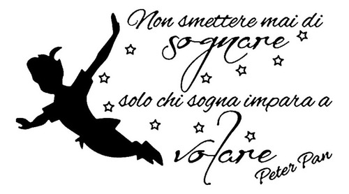 Vinil Frase Peter Pan Deco®