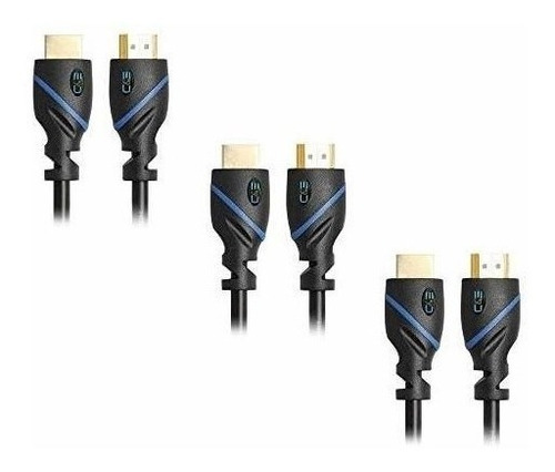 Cable Hdmi De Alta Velocidad  15 Pies Soporta Ethernet 3d Y