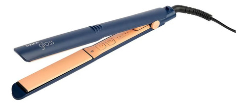 Chapinha Prancha Gloss Blue 5 Temperaturas Taiff Bivolt