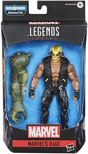 Marvel Marvels Rage Legends Series 6¨ Hasbro (Usado)
