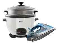 Comprar Combo Oster Olla Arrocera Ckstrc5730w + Plancha Gcstbs6052