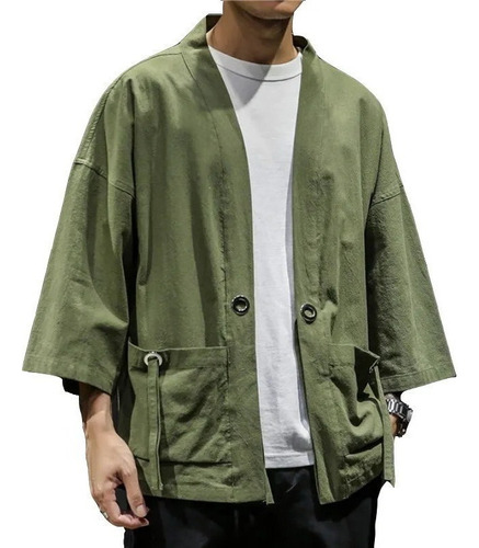 Chaqueta Kimono Chino Hombre