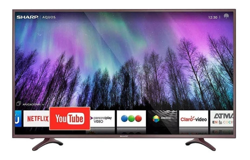 Smart Tv 55'' Ultra Hd 4k Sharp Sh5520k-casa Carrara