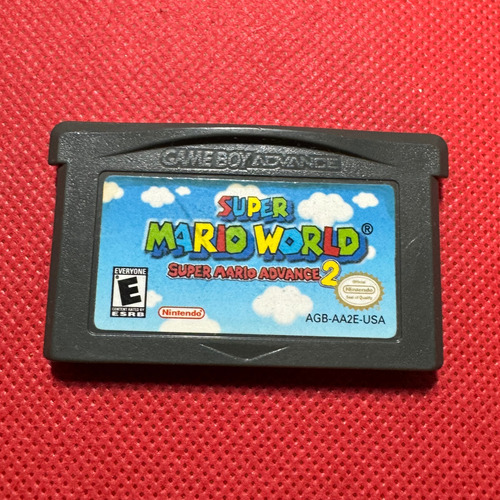 Super Mario World Nintendo Game Boy Advance Original