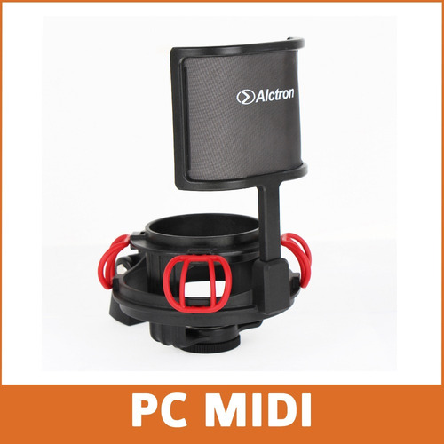 Imagen 3 de 10 de Shockmount Antipop Alctron Ma840 Para Microfono Condensador