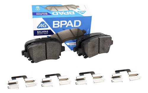 Balatas Ag Bpad Para Audi S3 Quattro 2008-2011 Traseras