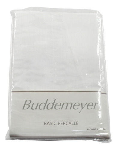 Fronha Buddemeyer Travesseiro 50x70 180 Fios Percalle Branca