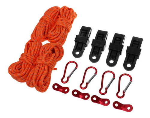Acessórios Para Tenda - Haban Corda Tarpping Clip Tar
