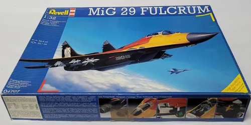 Avião Mig 29 Fulcrum Alemanha Oriental - 1:32 Revell (04707