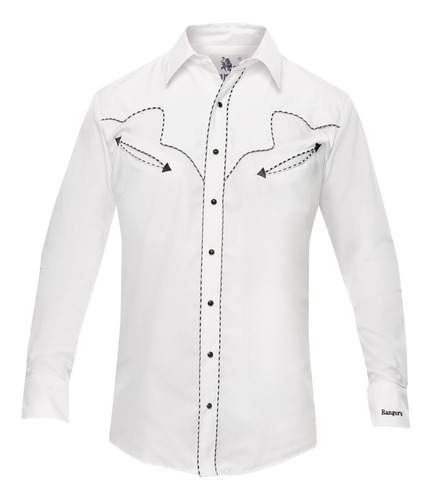 Camisa Vaquera Marca Ranger´s Modelo 010ca01 