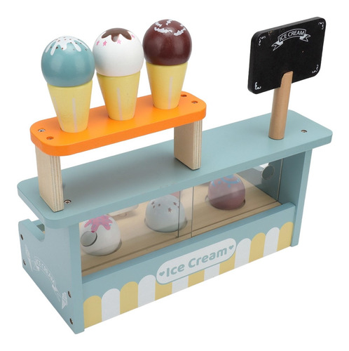 Juguete Ice Cream Counter Playset Store, Simulación Exquisit