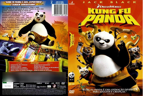 Dvd Lacrado Kung Fu Panda Com Jack Black
