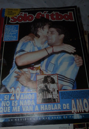 Revista Solo Futbol Si 20 Años No Es Nada 1995