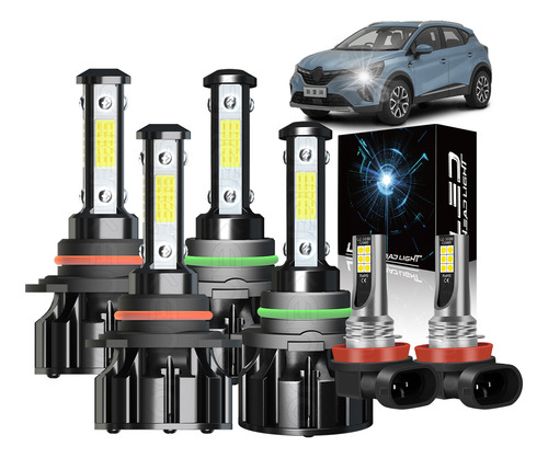 Faros Antiniebla Led Para Toyota Rav4 2006-2012