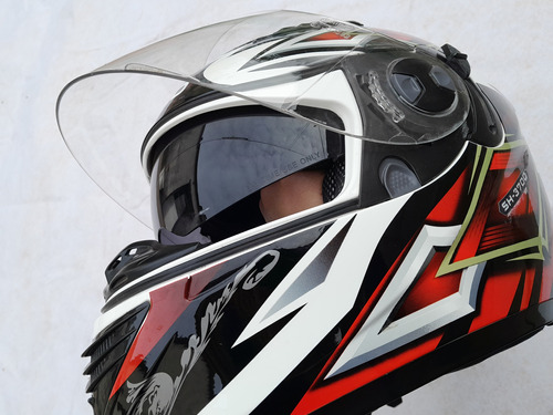 Casco Shiro Sh-3700 Helmets Doble Visor