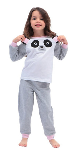 Pijama Infantil Panda Gracioso - Comfy - Quimera Kids