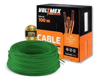 Cable Eléctrico Thw Calibre 10 Cca 100m 600 V