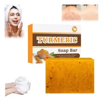 Comprar Jabón De Cúrcuma, 1 Tabletas De Limón, Jabón De Cúrcuma Para
