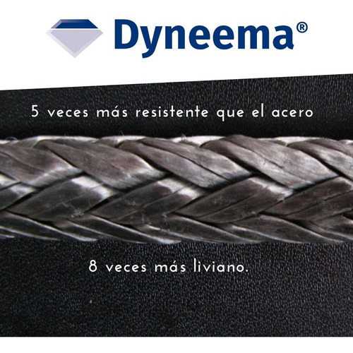 Imagen 3 de 7 de Cabo / Cordín De Dyneema (2 Mm) X 15 M - Toldos, Carpas