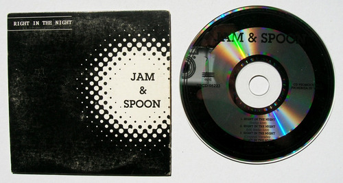 Jam & Spoon Right In The Night Remixes Cd Sampler 1996 (Usado)