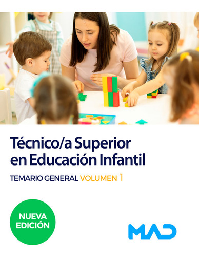 Libro Tecnico/a Superior Educacion Infantil Temario Gener...