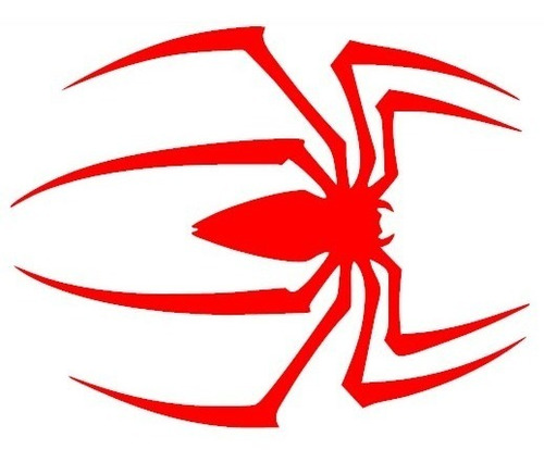Vinil Sticker Calcomanía Logo Araña Spider Man Para Celular