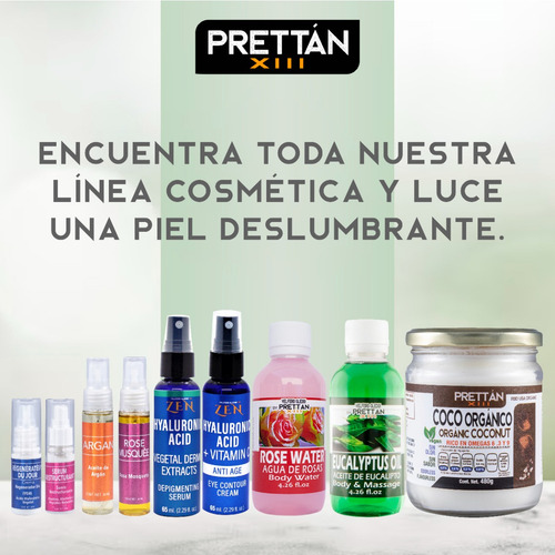 Aceite Spa Prettan Xiii Para Masaje Corporal Eucalipto 126ml