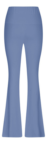 E Para Mujer, Color Liso, Ajustado, Forma Cadera, Acampanado