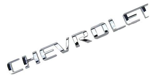 Emblema Letreiro Porta Malas Chevrolet Agile Todos Cromado