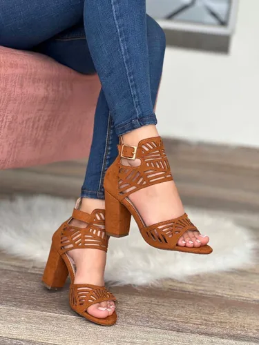 Sandalia Mixage Salto Alto Com MercadoLibre