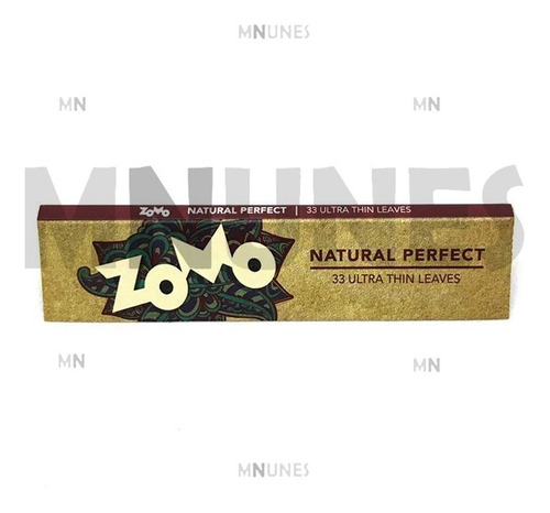 Caixa Seda Zomo Perfect Natural Brown Marrom King Size C/ 25