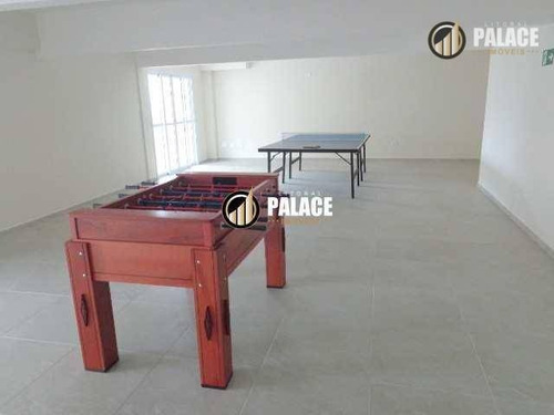 Apartamento Com 2 Dormitórios À Venda, 93 M² Por R$ 420.000,00 - Vila Guilhermina - Praia Grande/sp - Ap1565