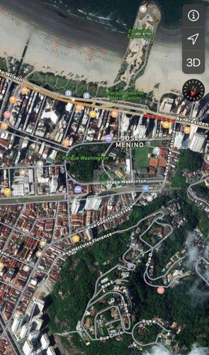 Imagem 3 de 6 de Terreno C/ Vista Mar - Condomínio De Luxo - 586 M² Por R$ 1.100.000,00 - Morro Santa Terezinha - Santos/sp - Te0225