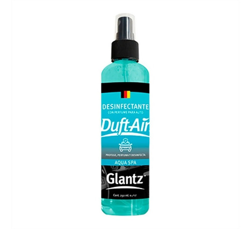 Perfumador Desinfectante Para Auto En Spray 250ml Aqua Spa