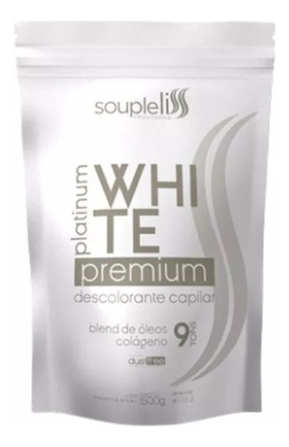 Pó Descolorante Platinum White Soupleliss 500gr