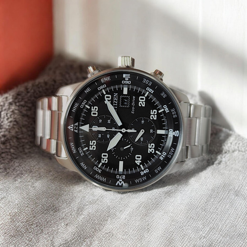 Reloj Citizen Hombre Ca0690-88e Aviator Eco-drive