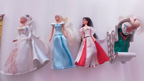Set Muñequitas Barbie- Promos Mcdonald's 90s (Usado)